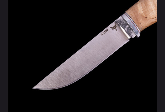 Нож Пума <span>(х12мф, карельская береза)</span>