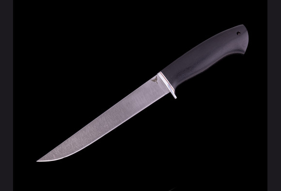 Нож Филейный большой <span>(дамаск, мореный граб)</span>