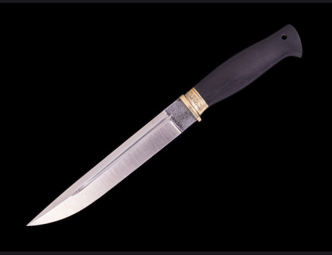 Нож Пластунский (х12мф, мореный граб)