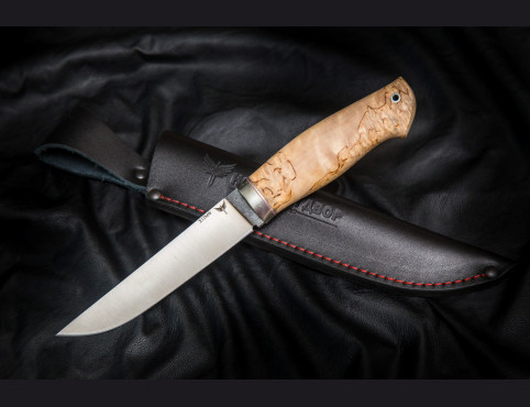 Нож Егерь 2(х12мф , карельская береза)