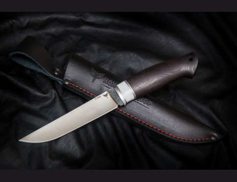 Нож Егерь 2 (х12мф, белый акрил, граб)