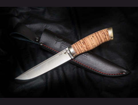 Нож Шерхан (х12мф, береста)