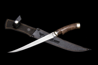 Нож Филейный Белуга<span class='product-card--title--span'>(ELMAX, стабилизированная карельская береза)</span>