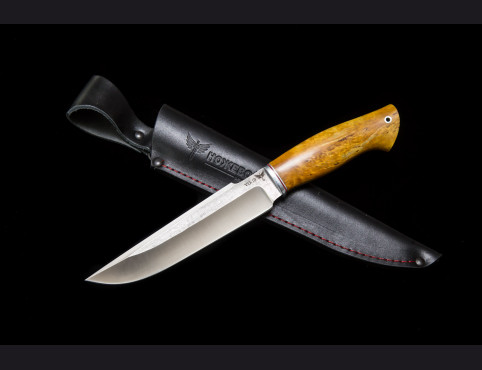 Нож Скорпион (VG-10,стабилизированная карельская береза)