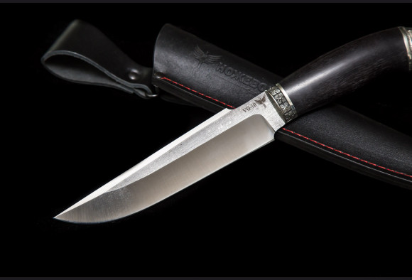 Нож Скорпион <span>(VG-10,мореный граб ,литье мельхиор)</span>