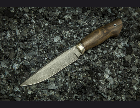 Нож Хищник (Булат, корень ореха)