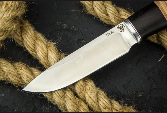 Нож Лань <span>( N690,граб береста)</span>