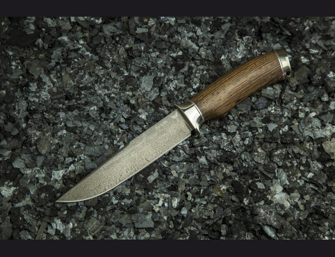 Нож Пегас (булат, венге, мельхиор)