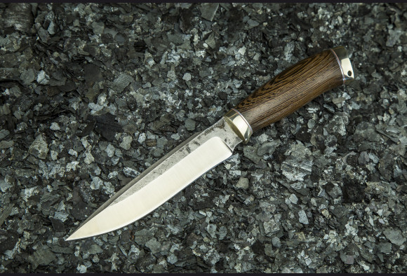 Нож Хищник <span>(х12мф, венге, мельхиор)</span>
