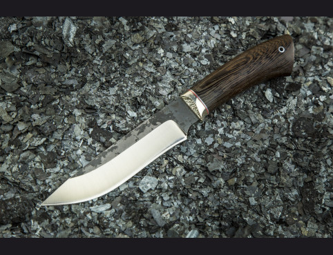 Нож Ястреб (х12мф, венге)