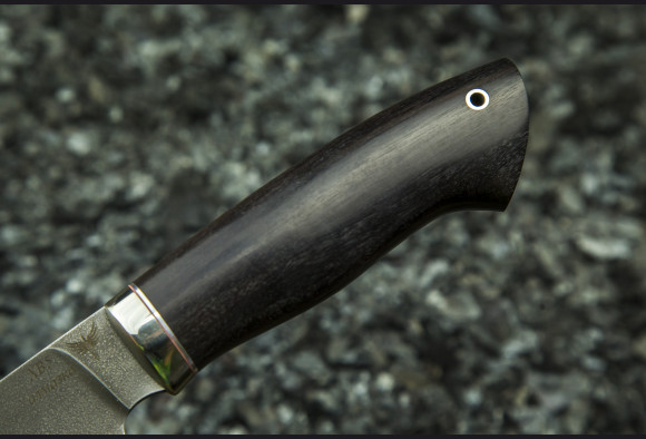 Нож Грибник 2  <span>(ХВ5-АЛМАЗКА, мореный граб)</span>