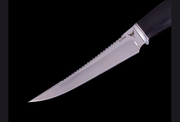 Нож Рыбак 2 <span>(х12мф, мореный граб)</span>