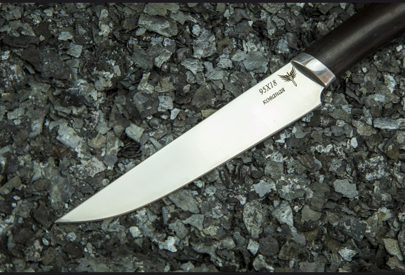 Нож Шеф повар 004 <span>(95х18, мореный граб)</span>