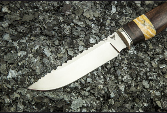 Нож Фрегат <span>(М390, палисандр, стабилизированный зуб мамонта)</span>
