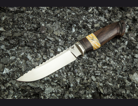 Нож Фрегат (М390, палисандр, стабилизированный зуб мамонта)