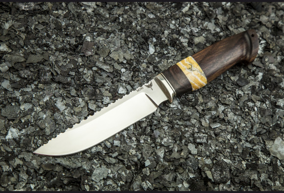 Нож Фрегат <span>(М390, палисандр, стабилизированный зуб мамонта)</span>
