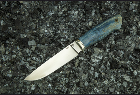 Нож Вепрь <span>(М390, стабилизированная карельская береза)</span>