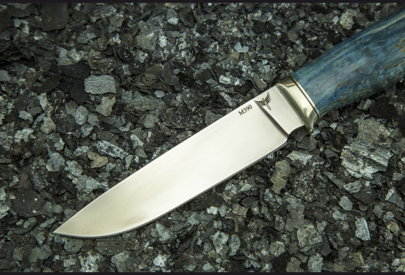 Нож Вепрь <span>(М390, стабилизированная карельская береза)</span>