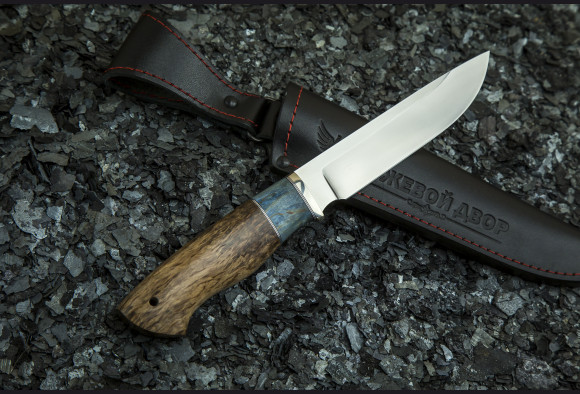 Нож Фрегат <span>(Elmax, стабилизированная карельская береза)</span>NEW