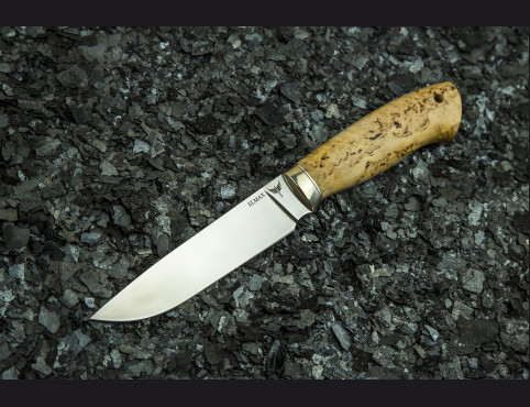 Нож Вепрь (Elmax, карельская береза)