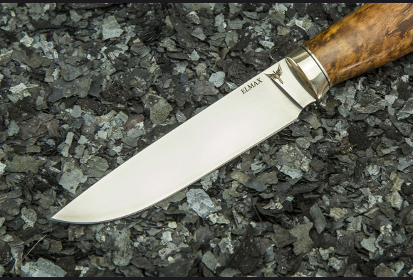 Нож Вепрь <span>(Elmax, стабилизированная карельская береза)</span>
